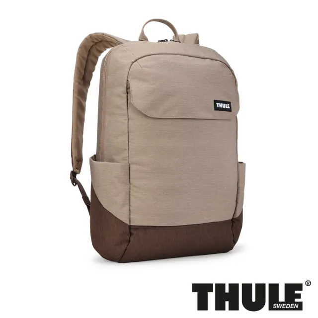 【Thule 都樂】Lithos 背包 20L 棕色/綠色 (週年慶/露營/旅行/收納)