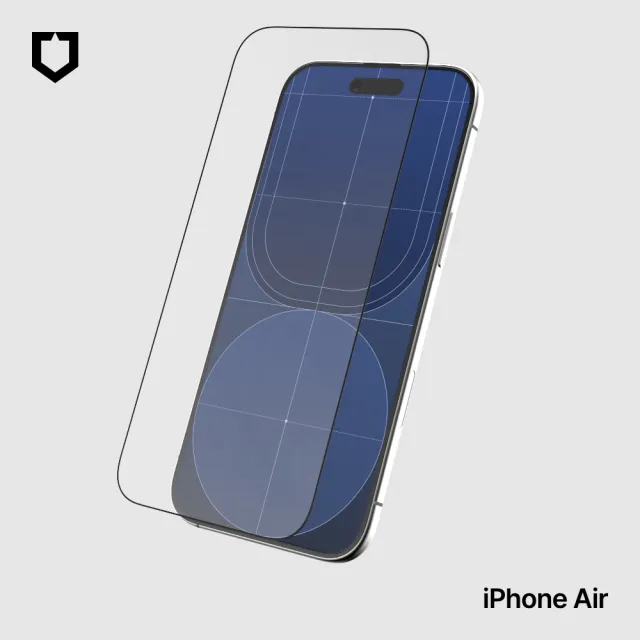 【RHINOSHIELD 犀牛盾】iPhone 17/Air/Pro/Pro Max 9H鋼化玻璃抗藍光螢幕保護貼(附貼膜輔助工具)