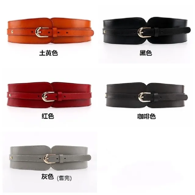 【米蘭精品】限時搶購 100%真皮皮帶真皮腰封皮帶真牛皮手工寬版女牛仔褲腰帶休閒褲長褲(皮帶扣環4色74eg12)