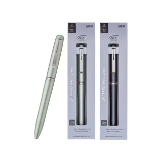 【uni】JETSTREAM PRIME 金屬筆桿 旋轉換色輕盈感多機能溜溜筆 SXE3-LPRQ (0.5mm)
