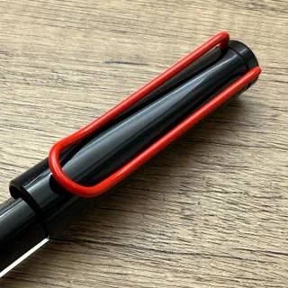 【LAMY】JOY喜悅系列 鋼筆 黑桿紅夾