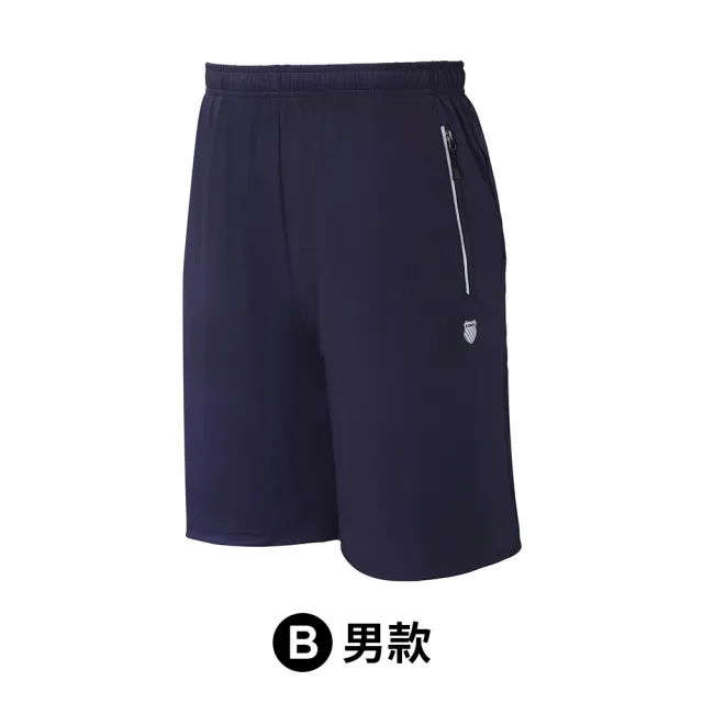 【K-SWISS】涼感運動短褲 吸濕排汗 球褲 慢跑 網球 匹克球 男短褲女短褲 1013677/1913693