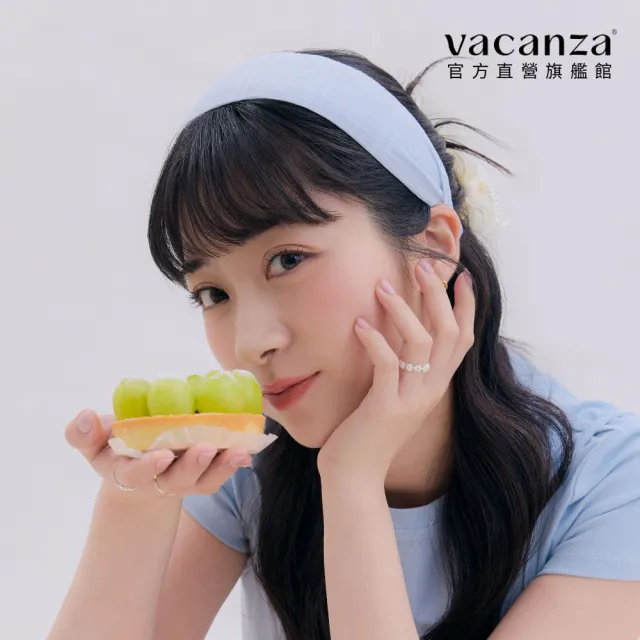 【vacanza】雲感純色 髮箍(髮飾 情人節禮物 生日禮物)