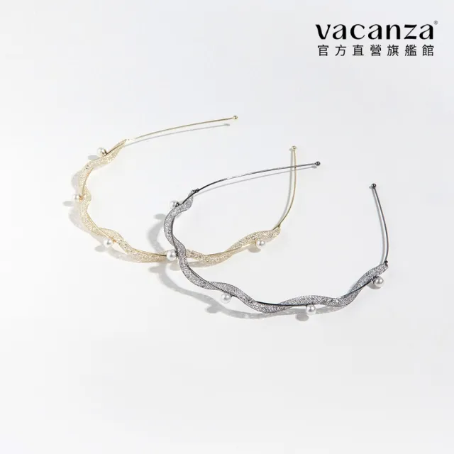 【vacanza】波光縈繞 髮箍(髮飾 情人節禮物 生日禮物)