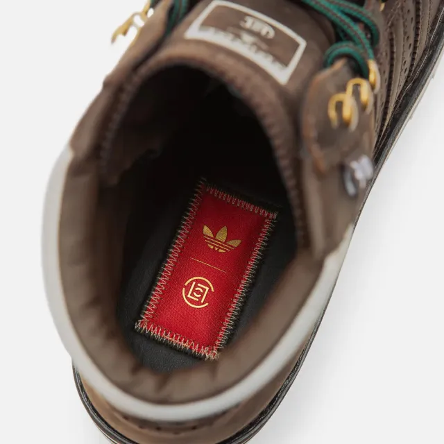 【adidas 愛迪達】CLOT PRO MODEL BY EDC 聯名 陳冠希 棕色 男鞋(JQ1263)