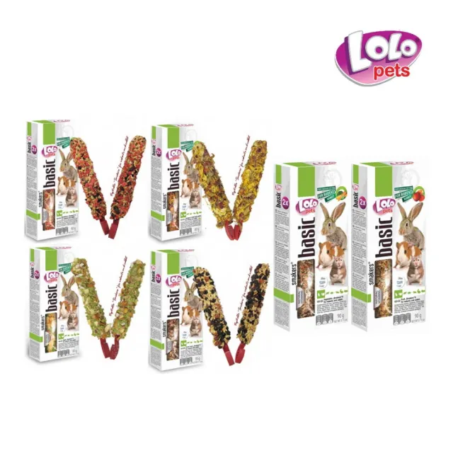 【LOLO】鼠兔棒棒糖 80-90g*5入組(鼠兔零食保健)