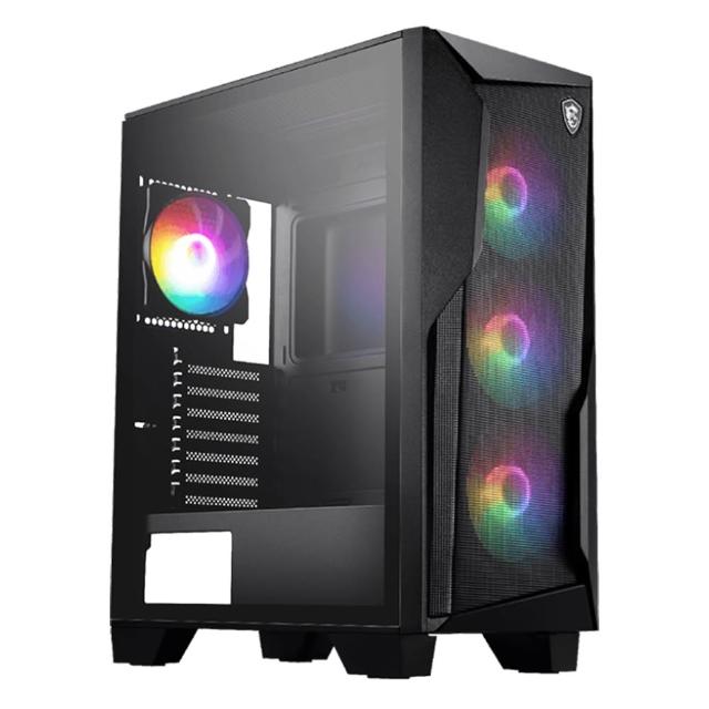 【微星平台】R7八核 RX 9060 XT 16G {靈魂收割}電競電腦(R7-7700/B650/32G D5/1TB/FF14適用)