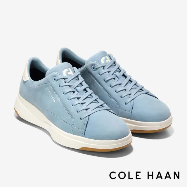 【Cole Haan】GRANDPRO TENNIS 2.0 SNEAKERS 真皮休閒鞋 男款寬楦 水藍色(C43971)