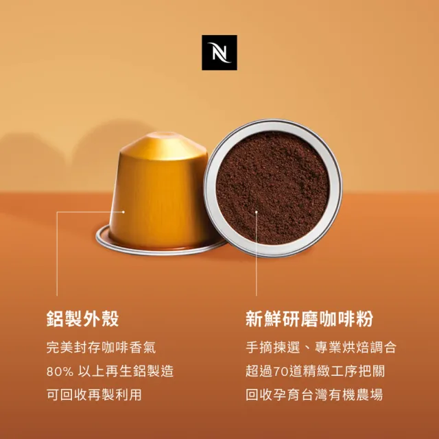 【Nespresso】環遊世界巴黎濃縮咖啡膠囊(10顆/條;僅適用於Nespresso膠囊咖啡機)