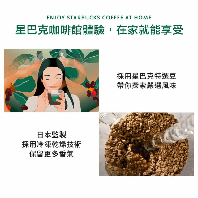 【STARBUCKS 星巴克】CAFE MOMENTS 星時刻特選咖啡-明亮/輕柔(口味任選；65g/罐)