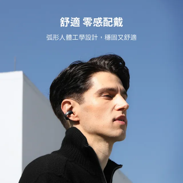 【Anker soundcore】AeroClip 開放式藍牙耳夾耳機(潮流發聲 享樂無界)