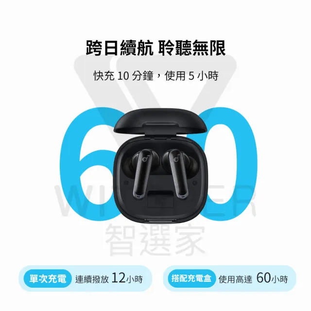 【Soundcore】P40i 主動降噪真無線藍牙耳機(沉浸聆聽 量身降噪)
