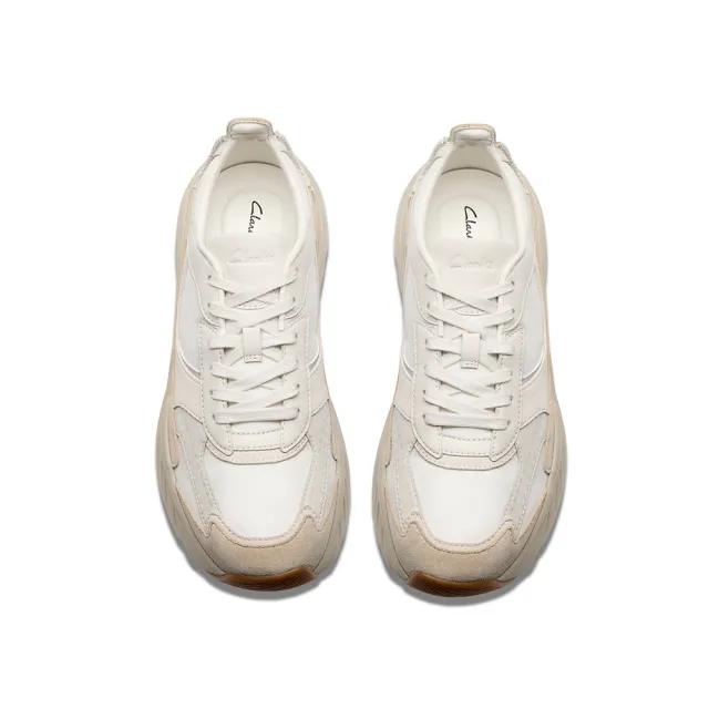 【Clarks】男鞋 微風跑 Zeph Run GO厚底運動休閒鞋 運動鞋(CLM84874C)