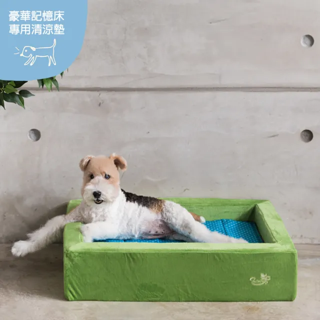 【MIMIO 米米歐】寵物專用夏日清涼墊LL-共2款(吸收悶熱 調節毛孩最佳體溫)搭配記憶床使用更舒適