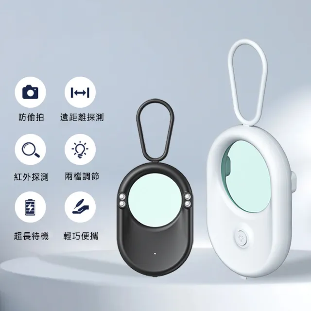 【MUAN】防偷拍偵測器 針孔攝像頭探測儀 旅宿隱私自保神器 偵測紅外線/隱藏鏡頭/出差旅遊/租屋必備