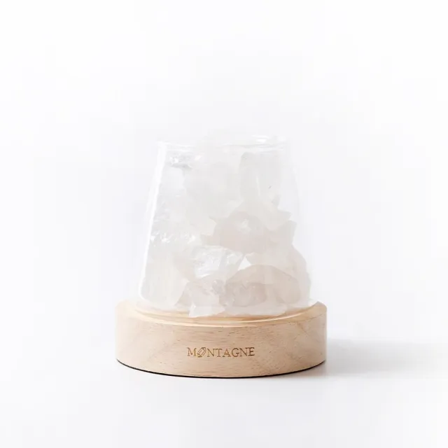 【Montagne de pierre】FS62E 白水晶｜自信。生財｜富士山水晶擴香組 精油可選