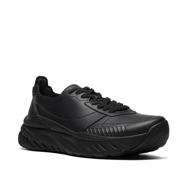 【Clarks】男鞋 微風跑 Zeph Run Joy.全皮面厚底運動休閒鞋 運動鞋(CLM84559C)