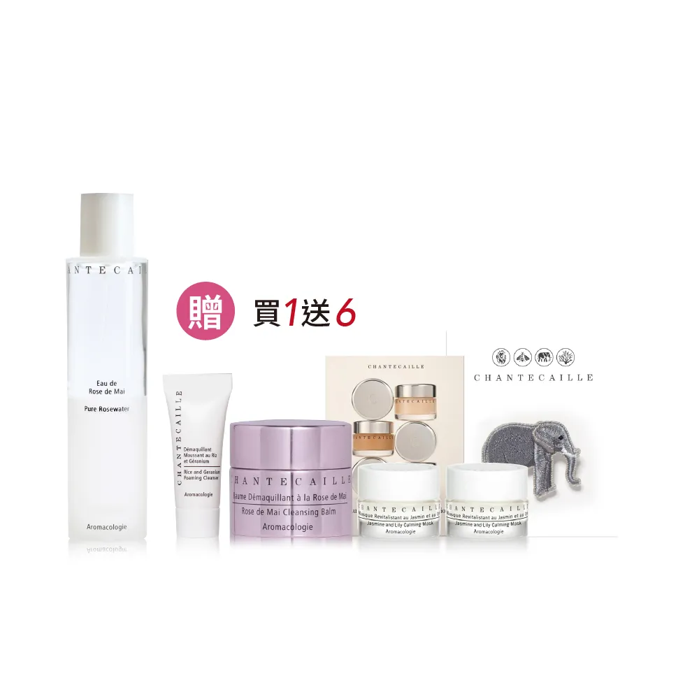 【CHANTECAILLE 香緹卡】五月玫瑰花妍露 100ml(玫瑰純露/化妝水/保濕噴霧) 母親節送禮