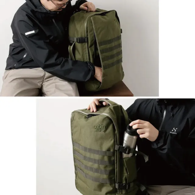【CabinZero】英國輕旅登機後背包28L(軍用款2.0/登山/登機旅行袋)