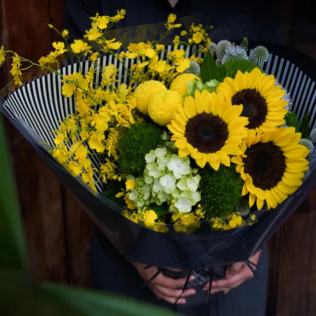 【CNFlower 西恩】畢業季 晴空閃耀 花束(鮮花/驚喜/祝福)