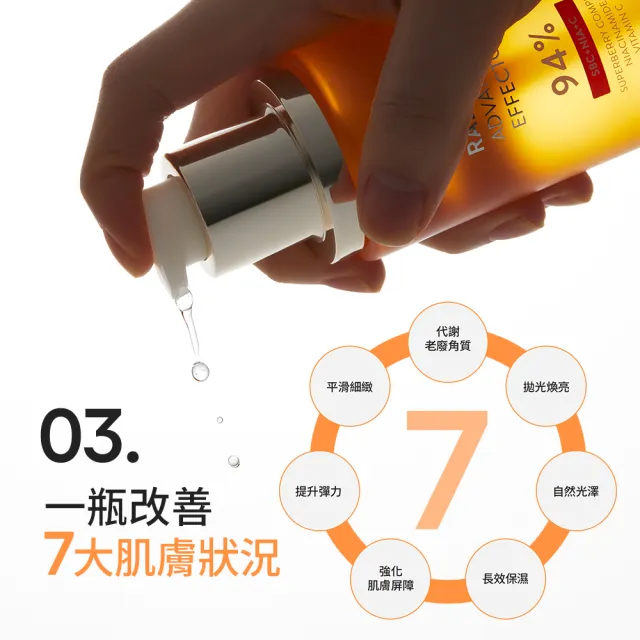 【LANEIGE 蘭芝】官方直營 維他命C淨膚煥顏精露 150ml(發光水 化妝水 去角質 美白)