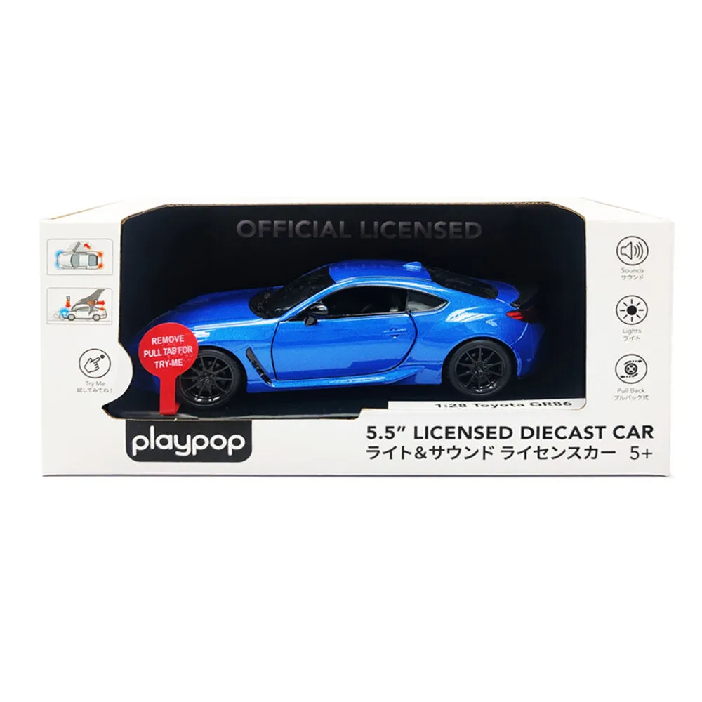 ToysRUs 玩具反斗城】playpop 5.5 吋授權合金模型車- 1:28 L & S 豐田