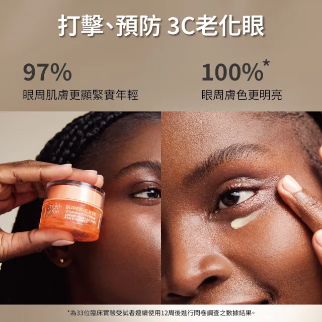 【StriVectin 皺效奇蹟】維他命C煥白勻亮眼霜15ml(黑眼圈/保濕修護/7日淡化暗沉)