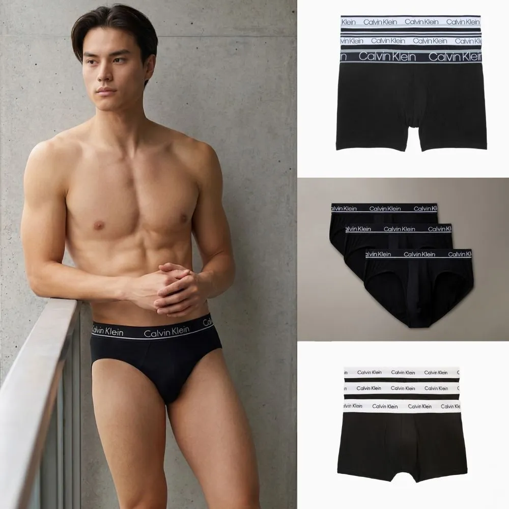 【CALVIN KLEIN】官方旗艦館 CK 熱銷四角 三角 內褲三件組