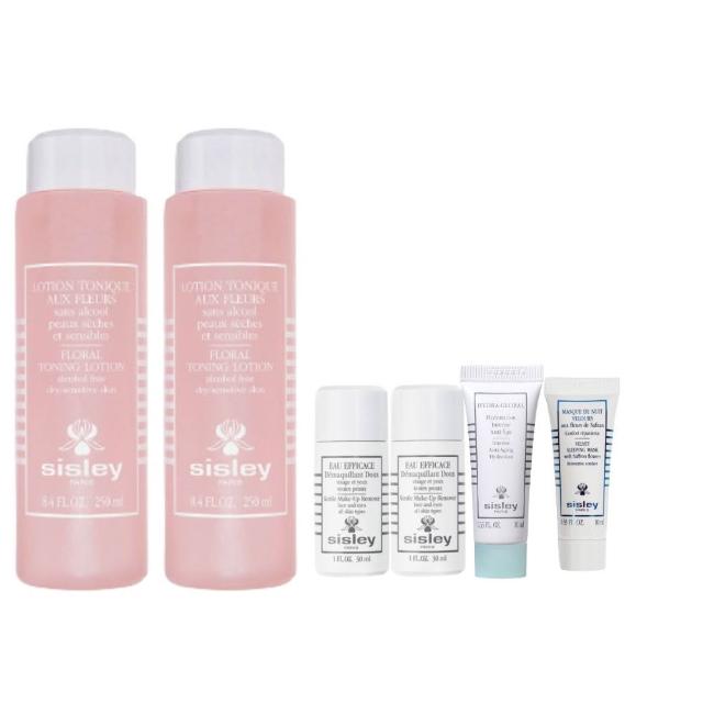 【Sisley 希思黎】官方直營 618囤貨組★花香化妝水250ml雙入組 (保濕/修復肌膚/敏感肌適用/調理肌膚)