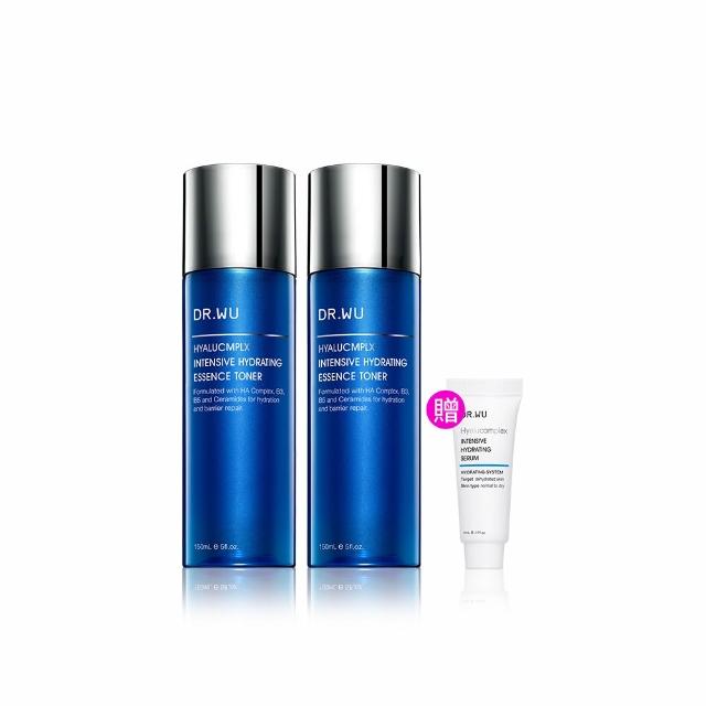【DR.WU 達爾膚】玻尿酸保濕精華化妝水150ML(經典款 2入組)