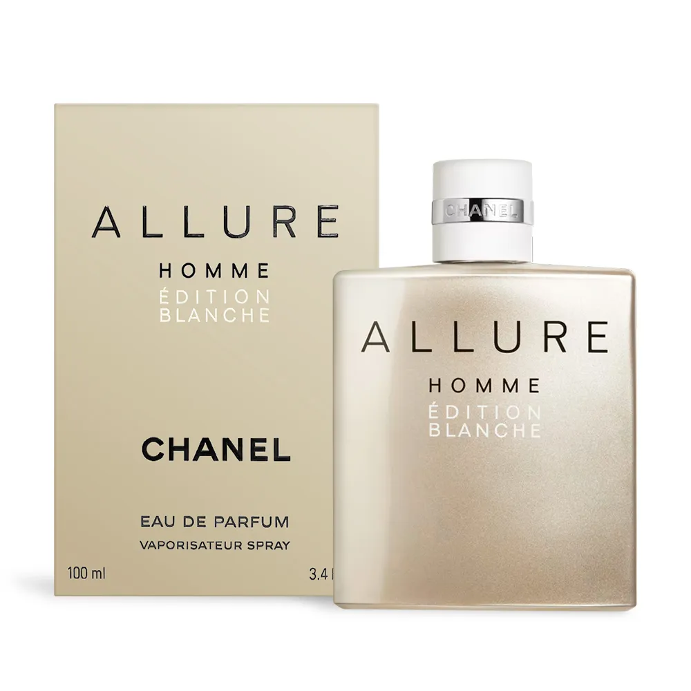 CHANEL 香奈兒】ALLURE 白色時尚男性香水(100ml) - momo購物網- 好評