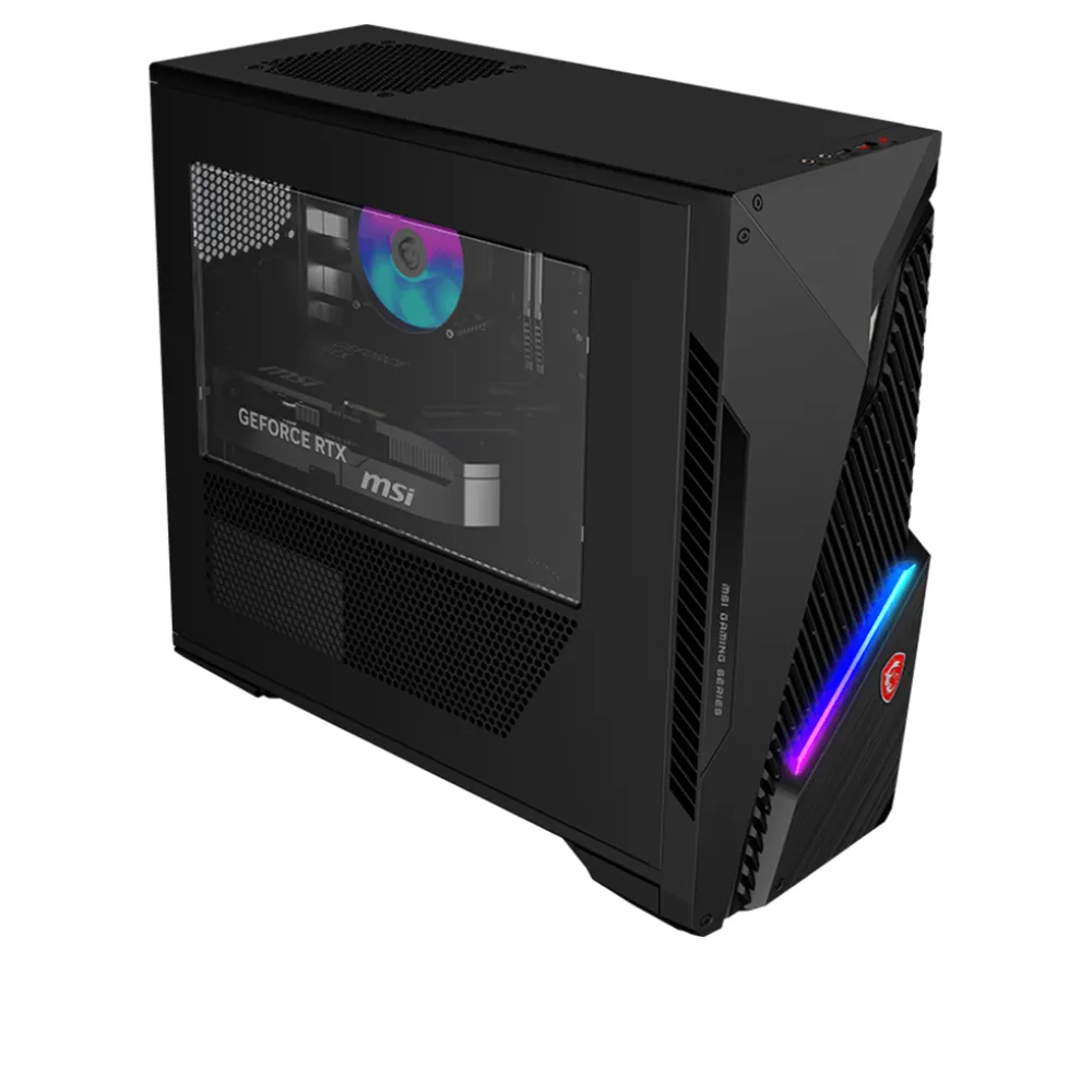 【MSI 微星】+1TB外接SSD★i5 RTX3050-6G電競電腦(MAG Infinite S3/i5-14400F/16G/1TB SSD/W11H)