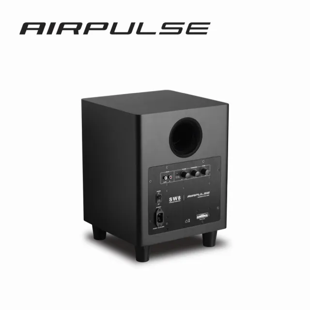 【AIRPULSE】SW8 主動式重低音喇叭