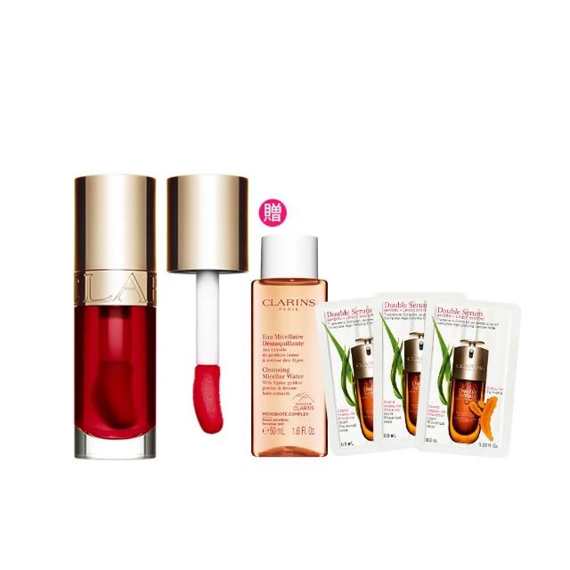 【CLARINS 克蘭詩】彈潤植萃美唇油7ml(李佳琦聯名/唇油/唇蜜)