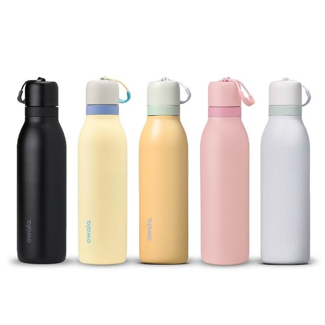 【Owala】Freesip Twist三層不鏽鋼｜旋蓋式雙飲口吸管隨行杯｜530ml(保溫保冰/運動水壺/長效保氣)