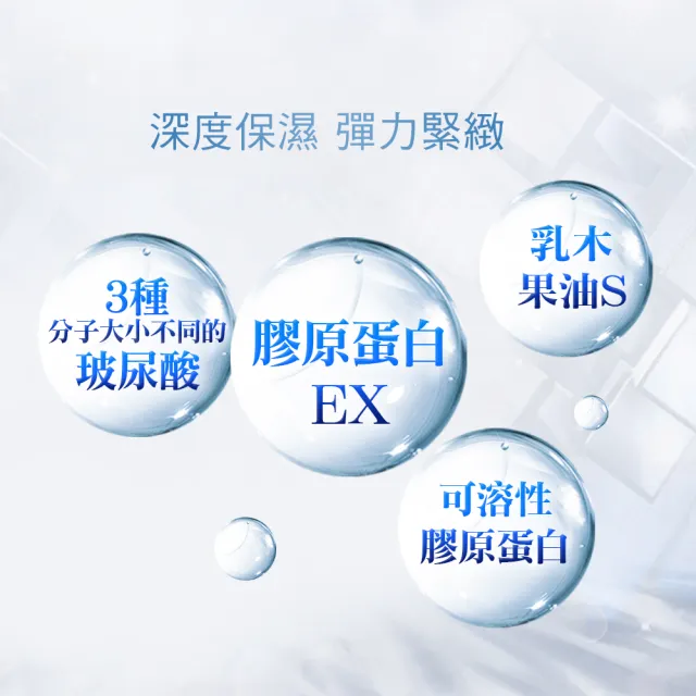 【KOSE 極上活妍】特濃彈力修護日用精華100g-2入(防曬小白瓶/保濕面霜/防曬/SPF50+ PA++++)