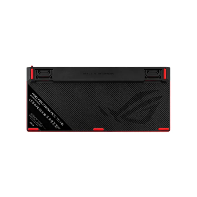 【ASUS 華碩】ROG Falchion Ace 75 HE 有線磁軸電競鍵盤 - 紅色(ROG HFX V2X 磁性軸)
