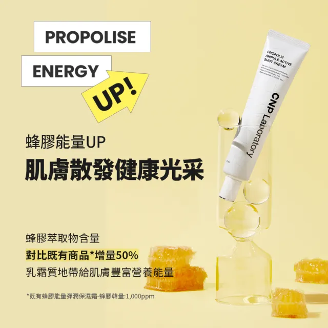 【CNP Laboratory】官方直營  蜂膠能量彈潤修護霜 75ml