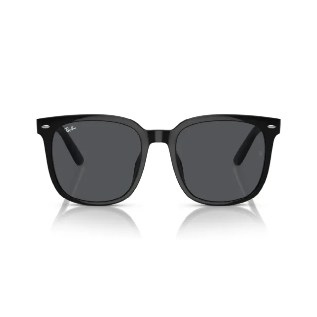 【RayBan 雷朋】大鏡片膠框太陽眼鏡 小臉神器 原廠公司貨(RB4401D 601/87、 601/71 57mm 多款選擇)