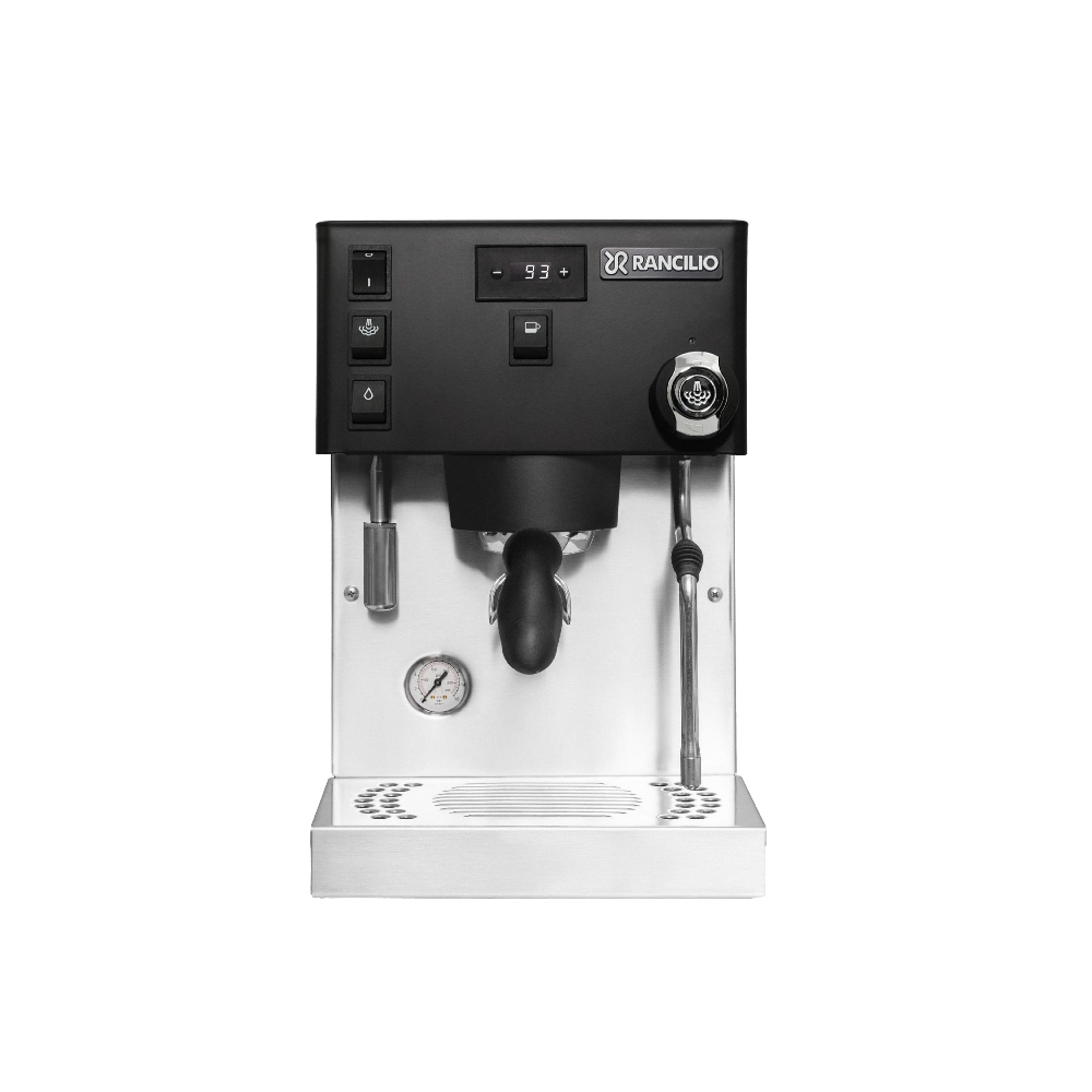 【Rancilio】雙鍋爐單孔家用半自動咖啡機(義式咖啡機-消光黑)