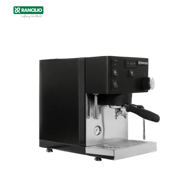 【Rancilio】雙鍋爐單孔家用半自動咖啡機(義式咖啡機-消光黑)