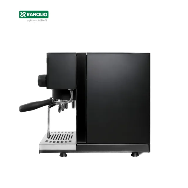 【Rancilio】雙鍋爐單孔家用半自動咖啡機(義式咖啡機-消光黑)