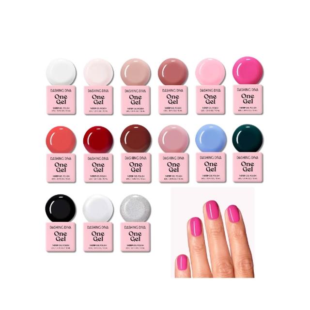 【DASHING DIVA】One Gel UV凝膠指甲油10ml(DIY 光療指甲油 需照UV燈)