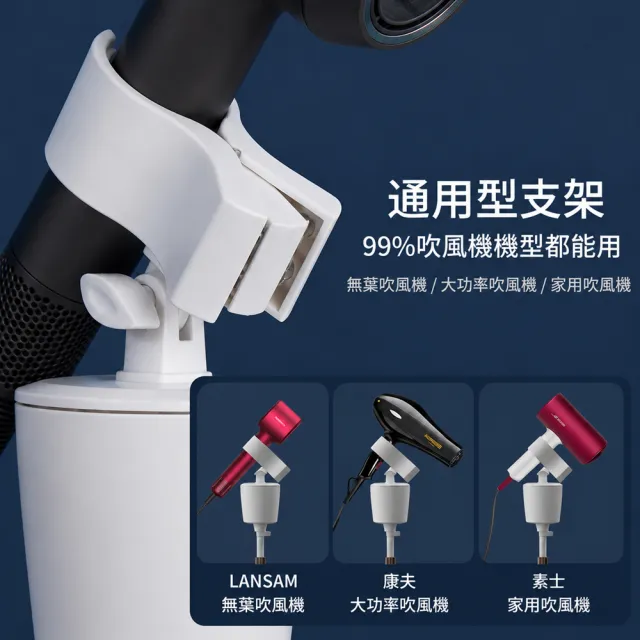【RTAKO】電動懶人吹風機架 自動搖頭(立式吹風機通用支架/遙控免手拿/底座加厚/風筒支架/電吹風支架)