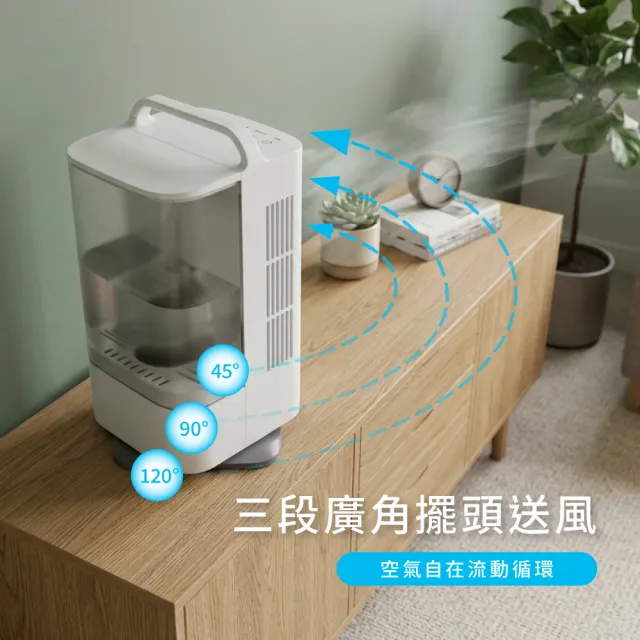 【FUNY】奈米水霧冰鋒機 (冷風機 擺頭 遙控 定時 雙輪強風x極細水霧)