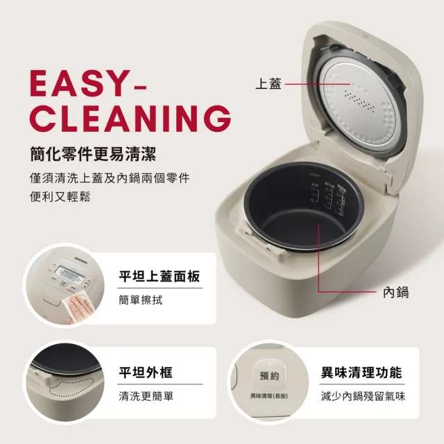 【ZOJIRUSHI 象印】MOMO專售(NL-EMF10MM)*6人份*微電腦電子鍋(EMF/EAF)