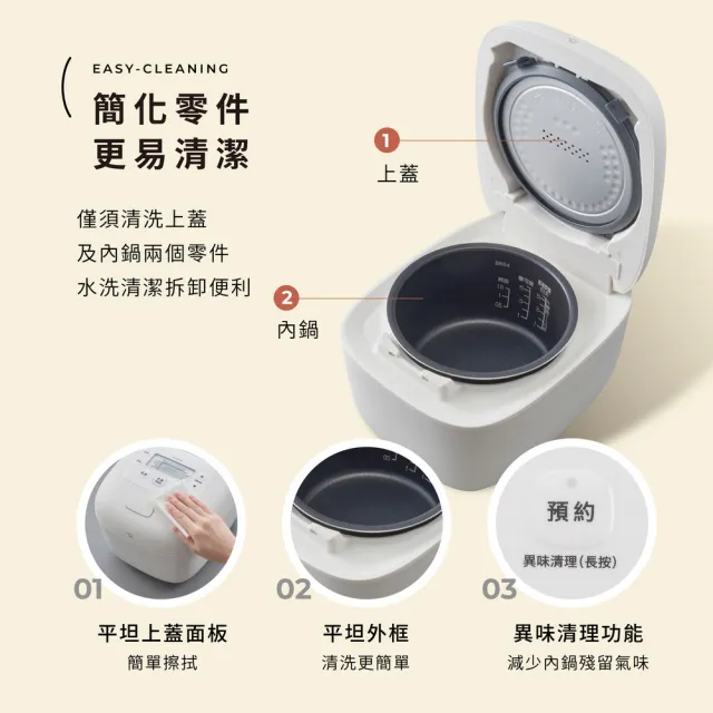 【ZOJIRUSHI 象印】*6人份*微電腦電子鍋(NL-EAF10E)