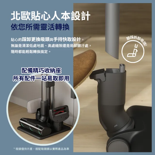 【Electrolux 伊萊克斯】極適家居600系列無線吸塵器- 矽砂白(EFP61714)
