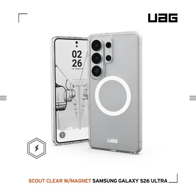 UAG磁吸保護殼【Samsung 三星】Galaxy S26 Ultra 5G 6.9吋(12G/256G/Snapdragon 8 Elite Gen 5/2億鏡頭畫素
