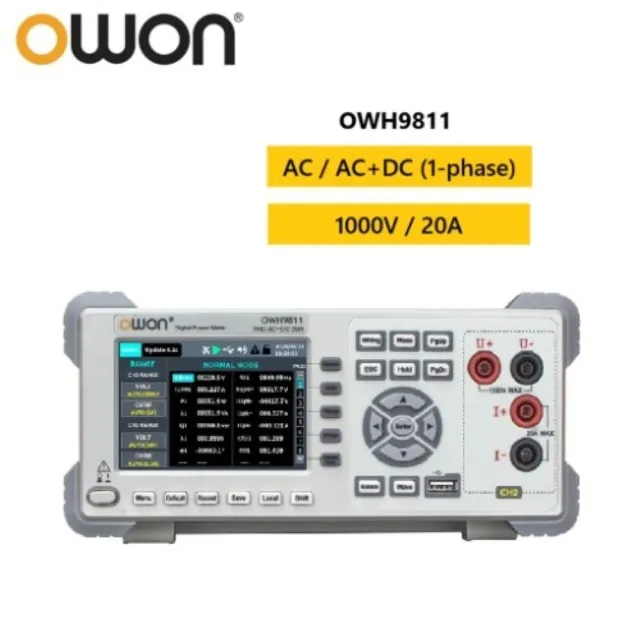 【OWON】OWH9811 台式數位功率計